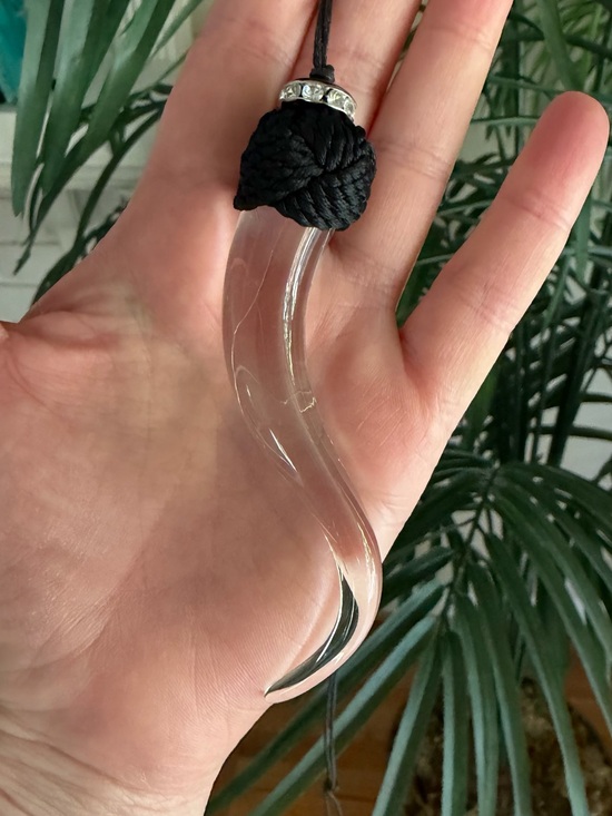 Jewelry - Italian Acrylic Horn Necklace